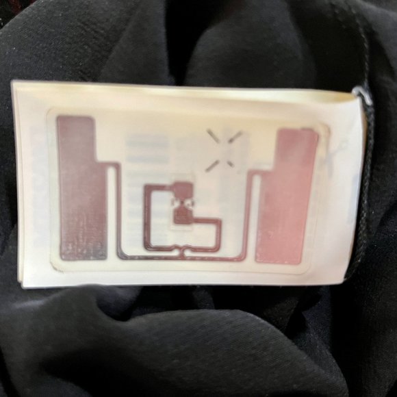 ⭐️SALE: $2235 Orange Label MISSONI Metallic Geometric Knit Skirt Size 6 - Picture 12 of 14